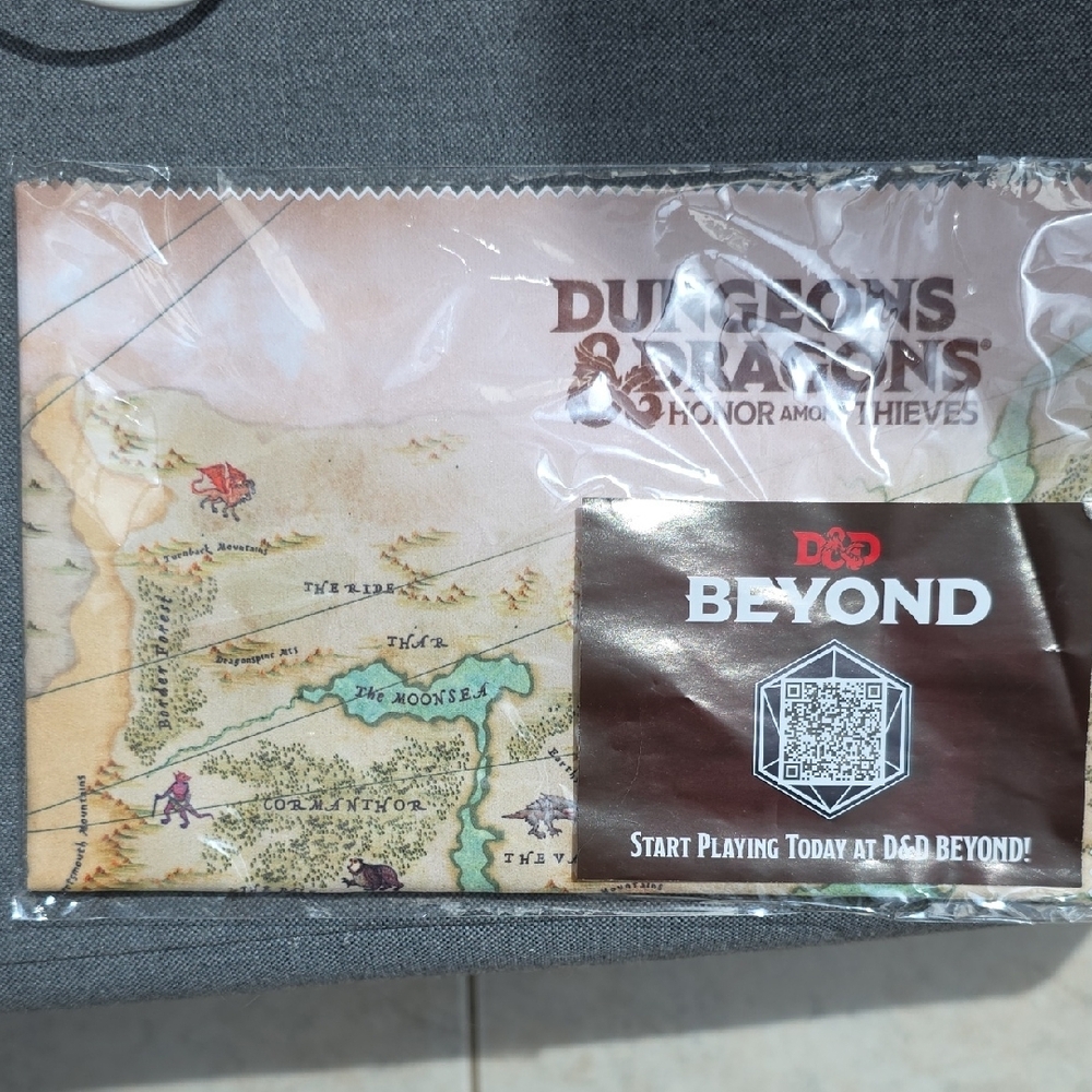Dungeons & Dragons Map Cloth